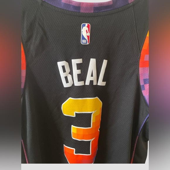 Nike Jordan Bradley Beal Black Phoenix Suns Swingman Player Jersey Med Unisex - Picture 7 of 9